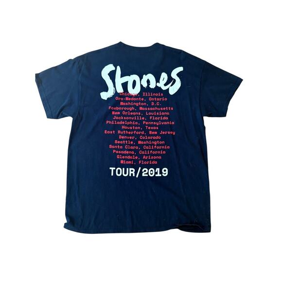 Stones Rolling Stones 2019 Tour Tee Shirt - Picture 9 of 9
